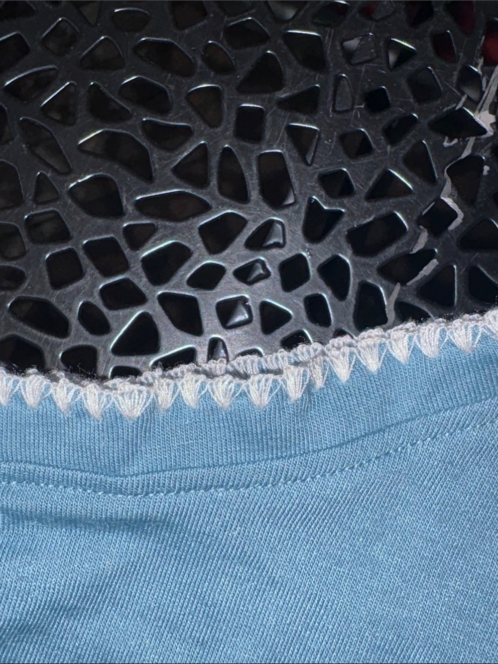 Nike dri fit tank top blue with white frizzles on the side extra large nice - Picture 6 of 11
